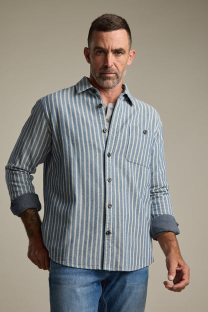 Faulkner Stripe Overshirt
