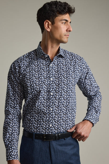 Shelley Print Business Shirt
