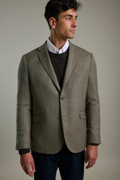 Owen Herringbone Blazer