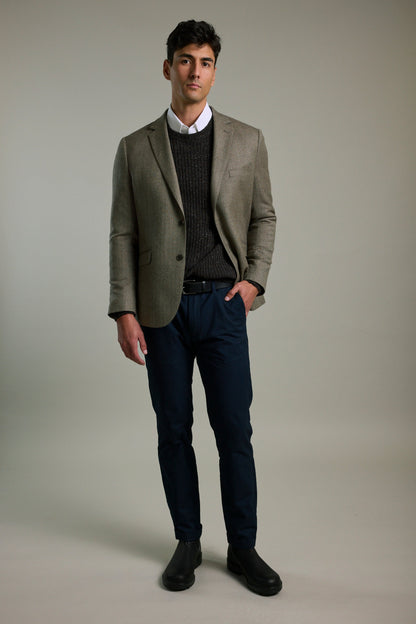 Owen Herringbone Blazer