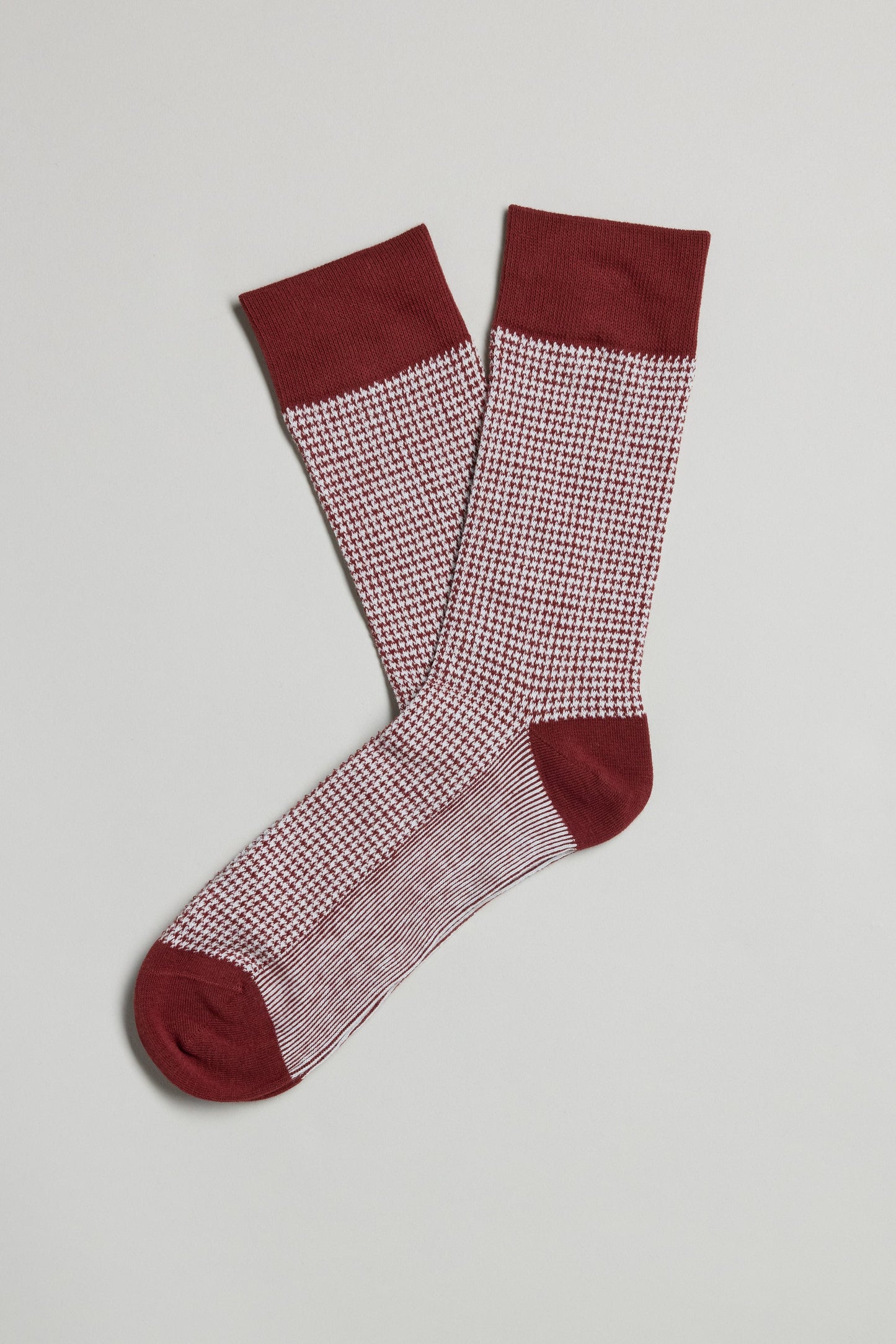 Houndstooth Check Sock