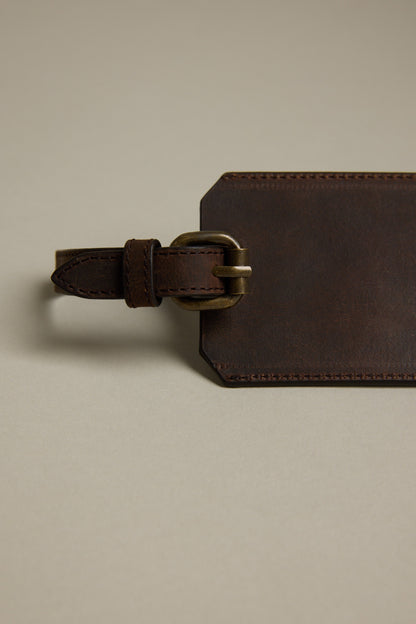 Voyage Leather Luggage Tag