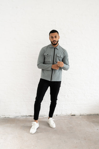 Capo BUTTON Jacket - Grey