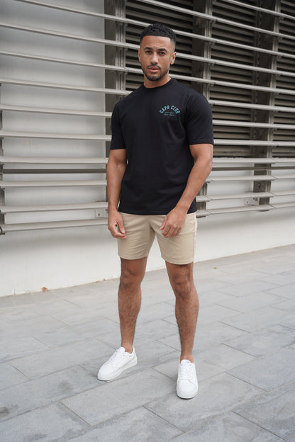Capo Club Script T-Shirt - Black/Green
