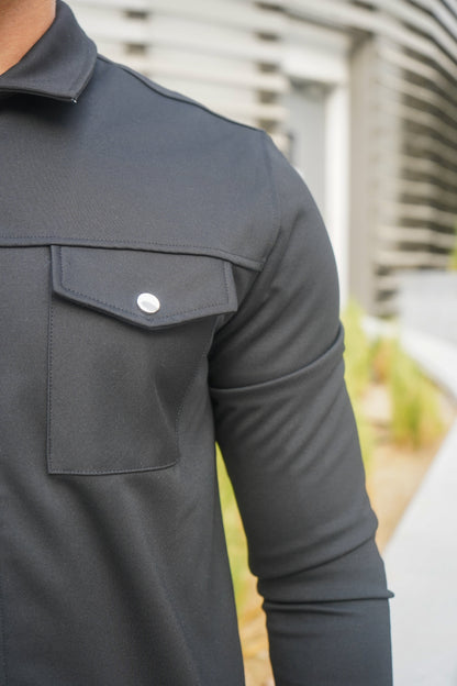 Capo Interlock Jacket - Black