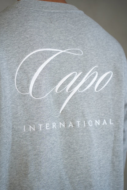 Capo International Sweater - Grey Marl