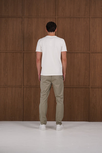 Capo Chino Side Adjuster Pant - Olive