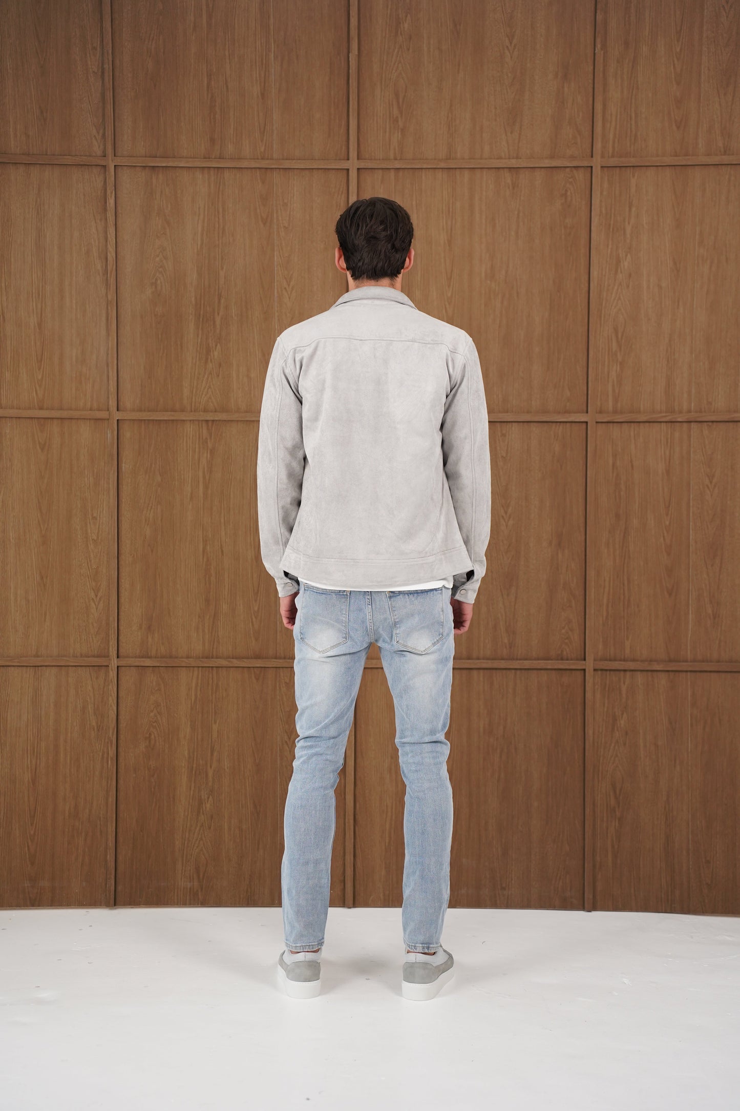 Capo SUEDE Jacket - Grey
