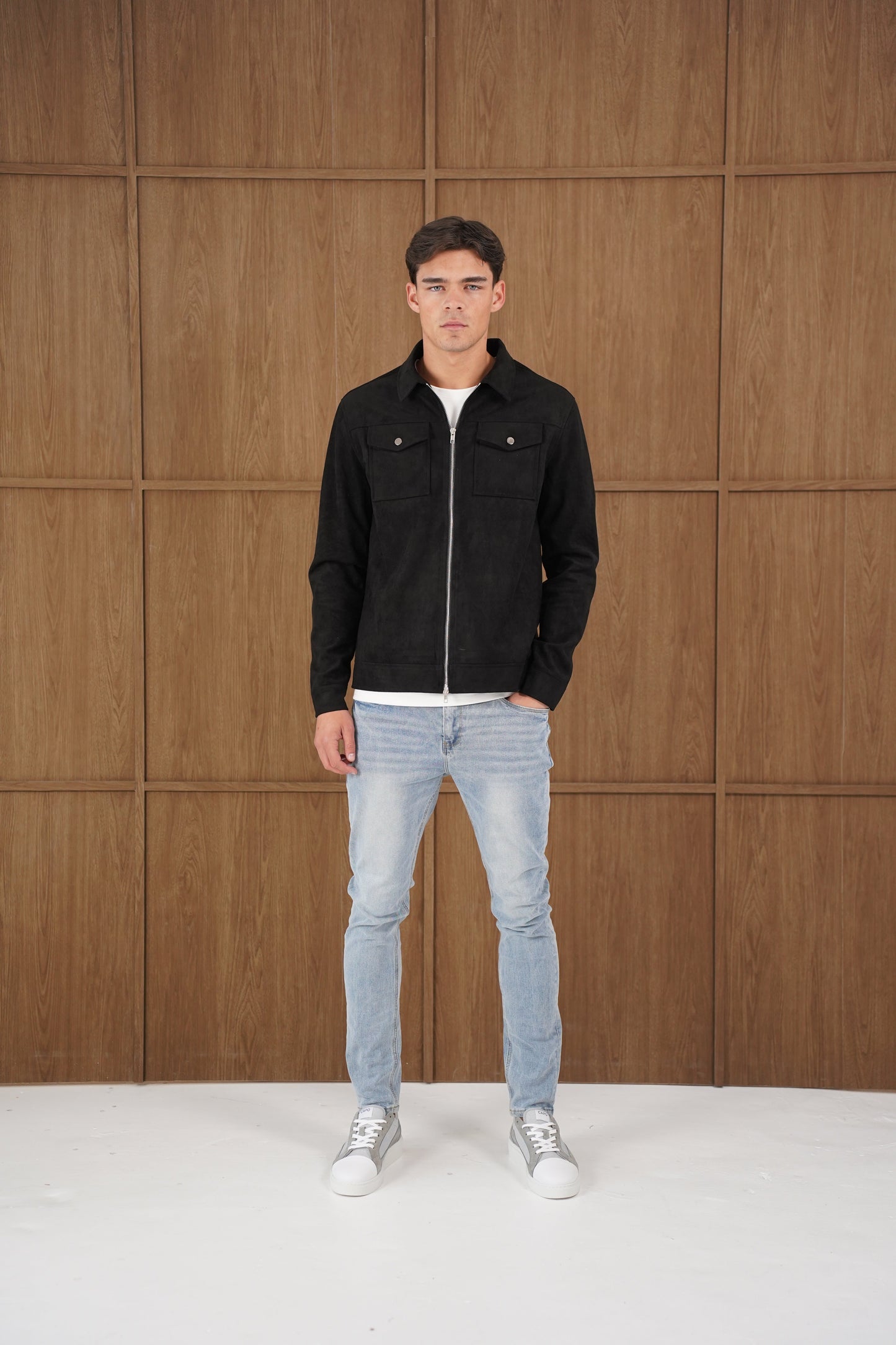 Capo SUEDE Jacket - Black