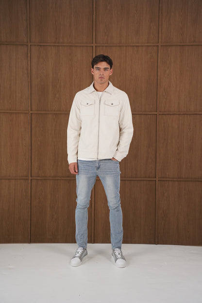 Capo SUEDE Jacket - Stone