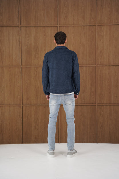 Capo SUEDE Jacket - Navy