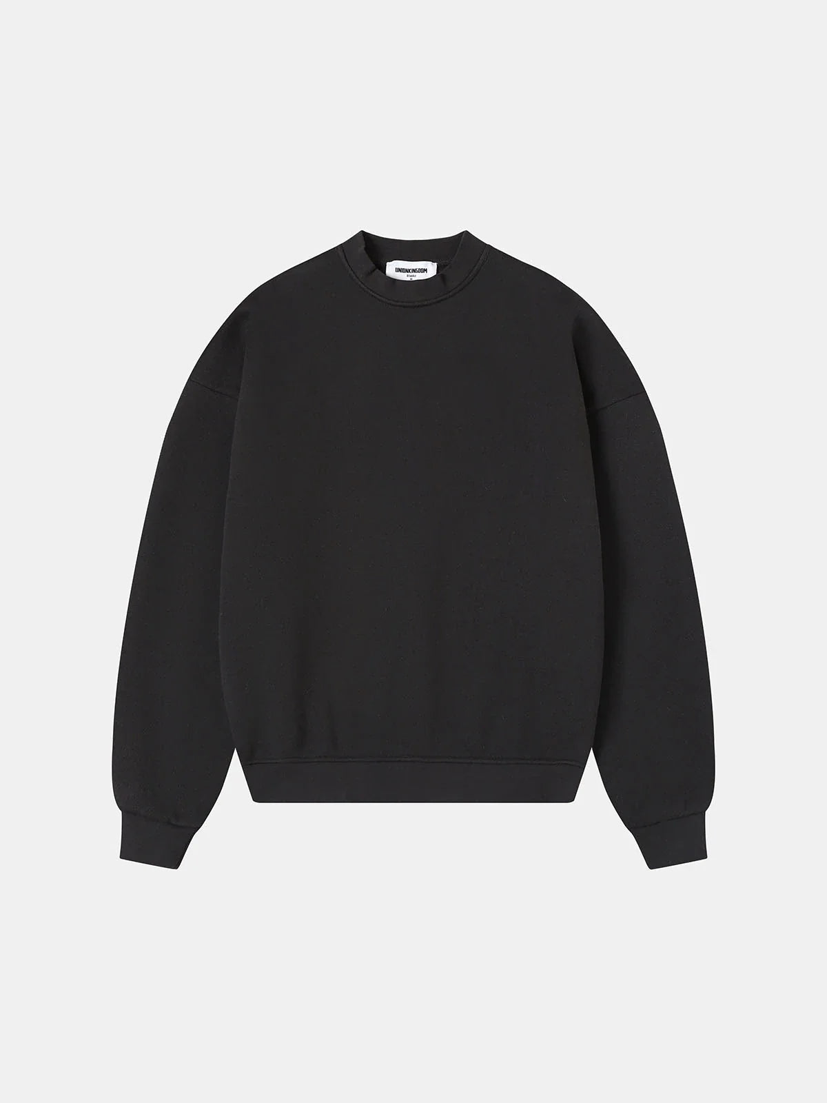 520 GSM BOXY CROPPED FIT 'DARK GRAY' CREWNECK