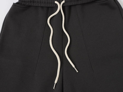 520 GSM COZY BAGGY 'DARK GRAY' STRAIGHT PANTS
