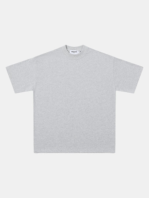 320 GSM LOOSE FIT 'FLOWER GRAY' T-SHIRT