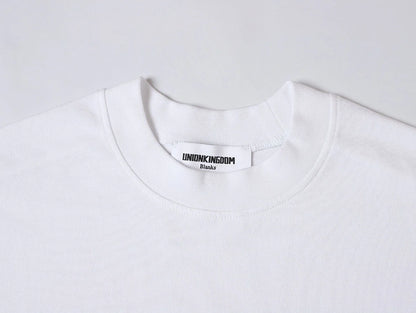 240 GSM BOXY CROPPED FIT 'WHITE' T-SHIRT
