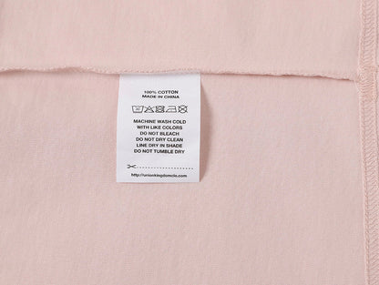 320 GSM LOOSE FIT 'LIGHT PINK' T-SHIRT