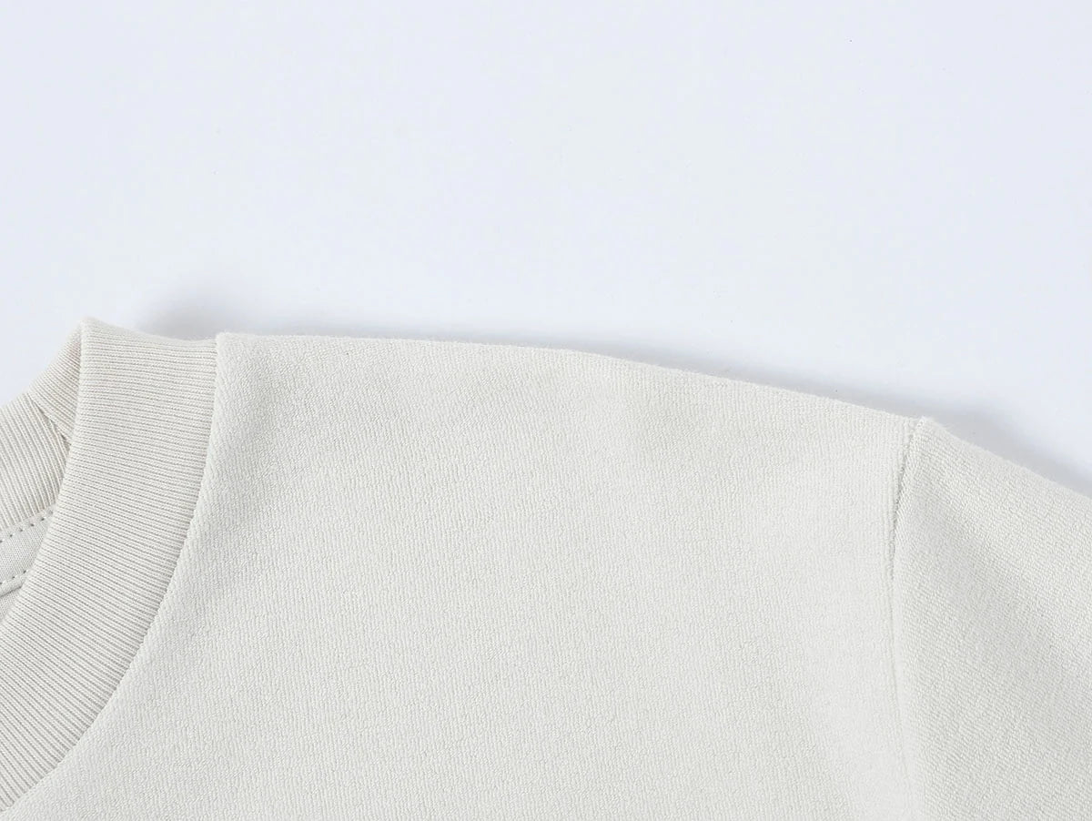 350 GSM NORMAL FIT 'OFF WHITE' T-SHIRT