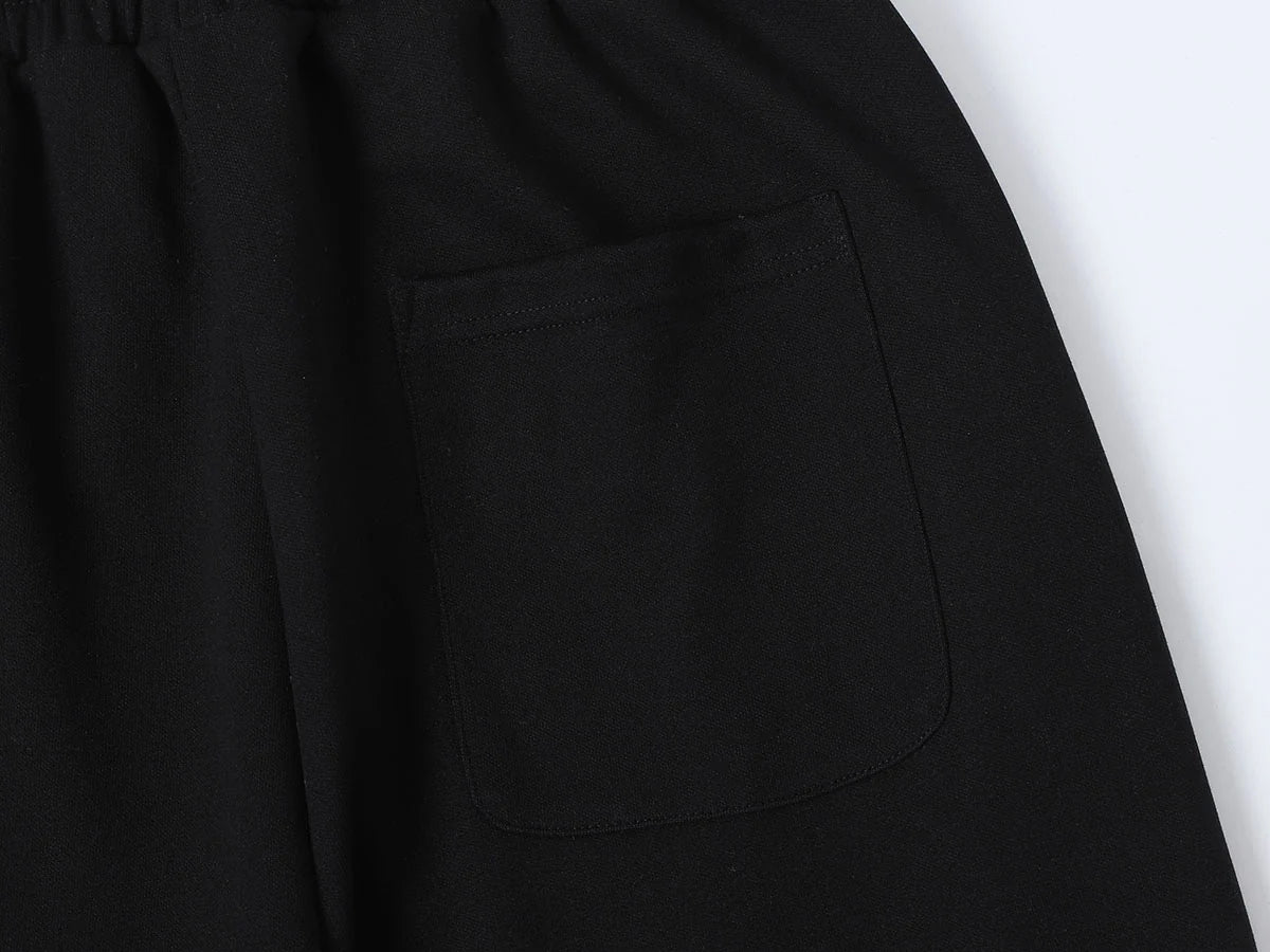 430 GSM LOOSE FIT ' BLACK' PANTS