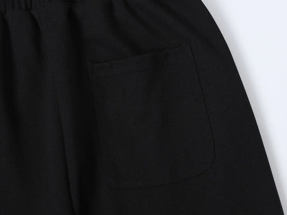 430 GSM LOOSE FIT ' BLACK' PANTS