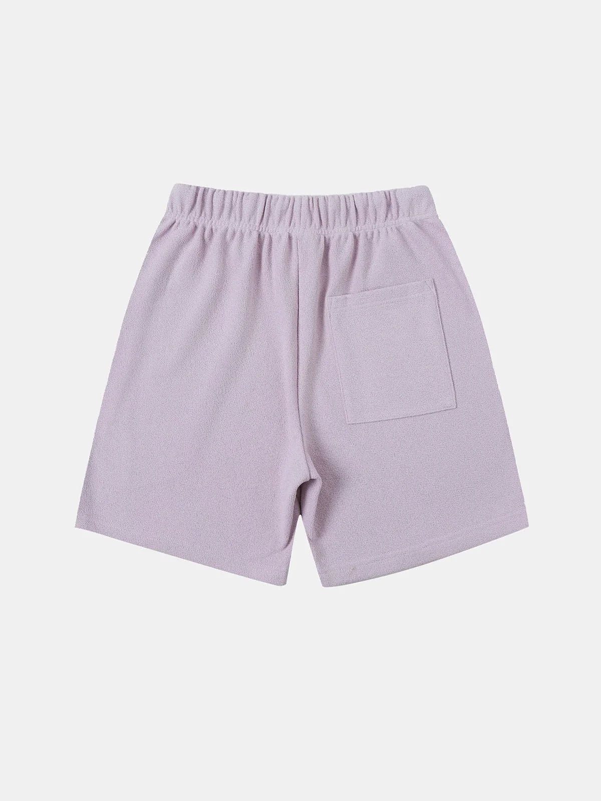 400 GSM COARSE NEEDLE 'LIGHT PURPLE' SHORTS