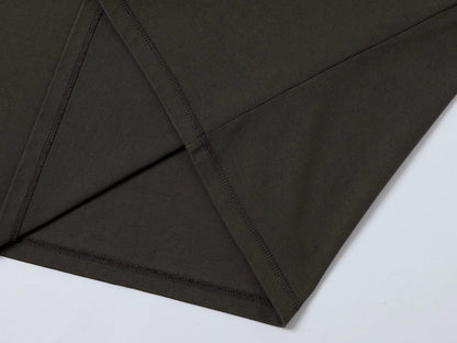 400 GSM BOXY CROPPED FIT 'GRAPHITE GRAY' T-SHIRT