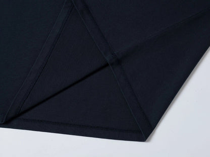 400 GSM BOXY CROPPED FIT 'NAVY BLUE ' T-SHIRT