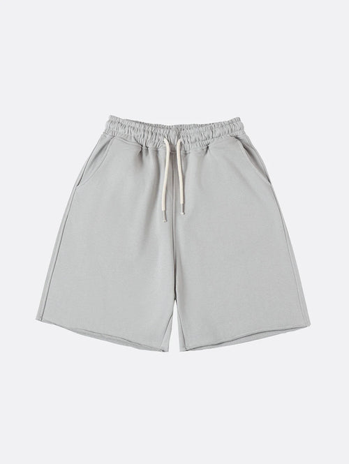 360 GSM CLOUD FEELING 'SILVER GRAY' SHORTS