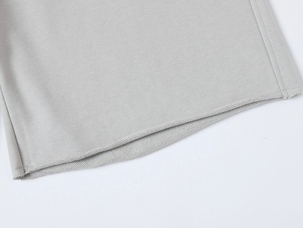 360 GSM CLOUD FEELING 'SILVER GRAY' SHORTS