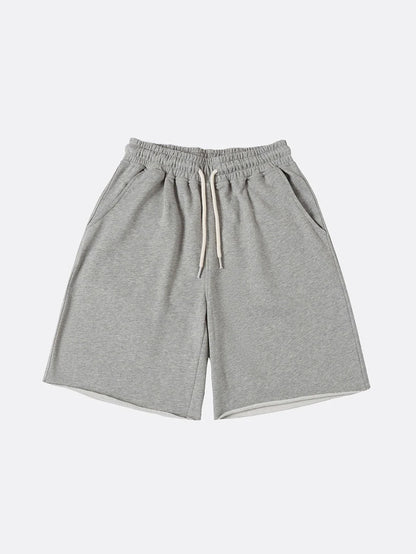 360 GSM CLOUD FEELING 'FLOWER GRAY' SHORTS