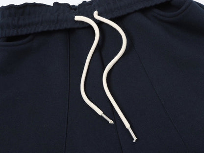 520 GSM COZY BAGGY 'NAVY BLUE' STRAIGHT PANTS