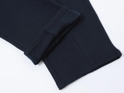 520 GSM COZY BAGGY 'NAVY BLUE' STRAIGHT PANTS