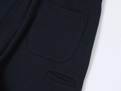 520 GSM COZY BAGGY 'NAVY BLUE' STRAIGHT PANTS