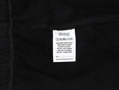 420 GSM STRAIGHT 'BLACK' SWEATPANTS