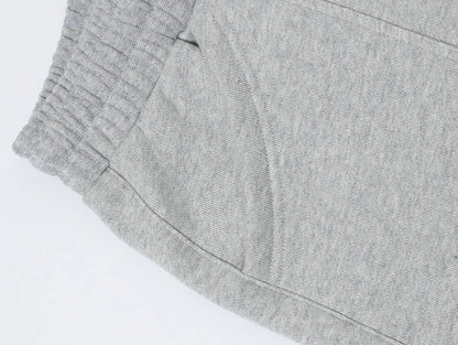 520 GSM COZEY BAGGY 'FLOWER GRAY' SHORTS