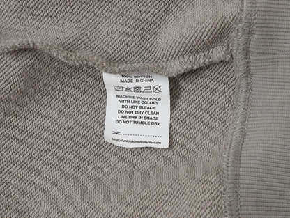 480 GSM TERRY LOOSE FIT 'SMOKE' HOODIE