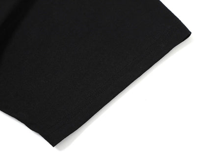 200 GSM RELAXED BOXY FIT 'BLACK' T-SHIRT