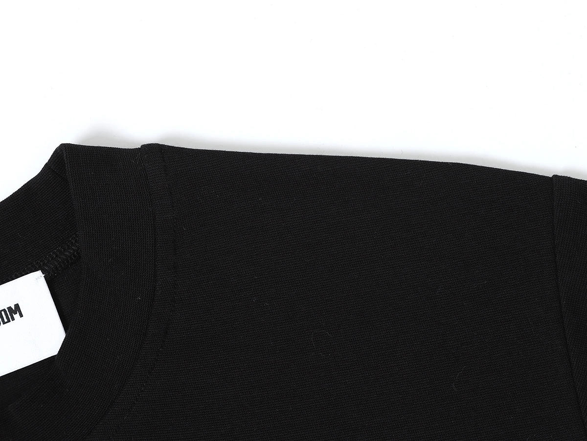 250 GSM SLIM FIT 'BLACK' T-SHIRT