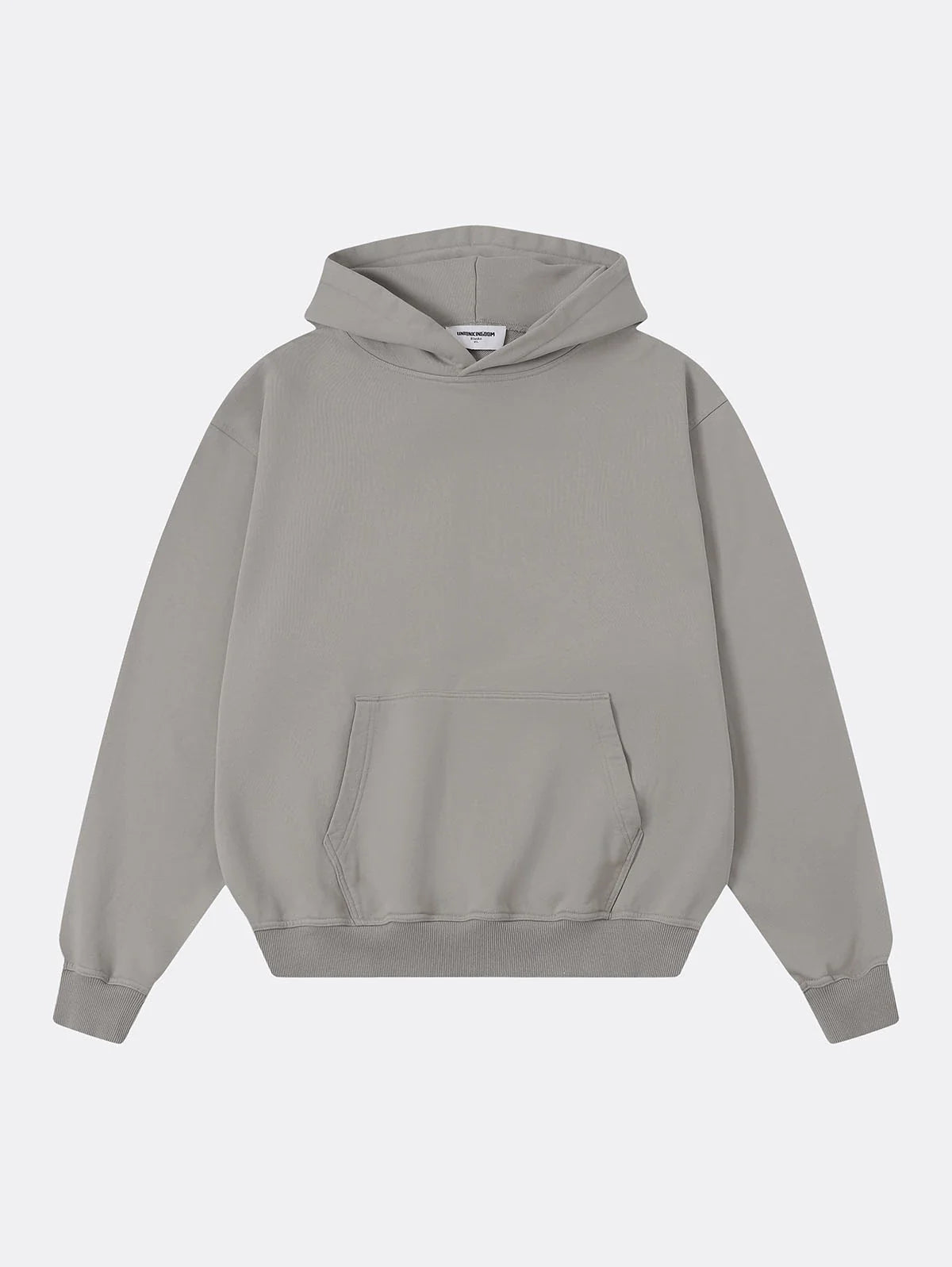 480 GSM TERRY LOOSE FIT 'SMOKE' HOODIE