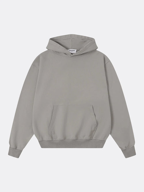 480 GSM TERRY LOOSE FIT 'SMOKE' HOODIE