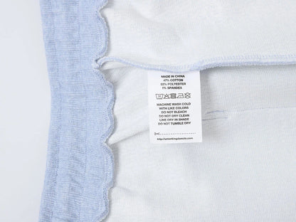 380 GSM COZY BAGGY BUBBLE 'LIGHT BLUE' STRAIGHT PANTS