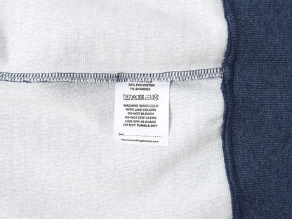 380 GSM BUBBLE CROPED 'DENIM BLUE' JACKET