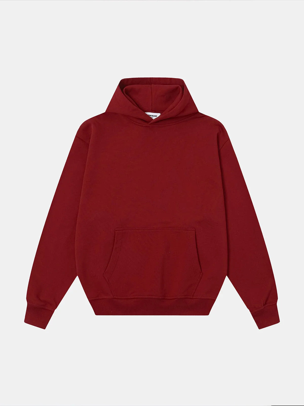 480 GSM TERRY LOOSE FIT 'BURGUNDY' HOODIE
