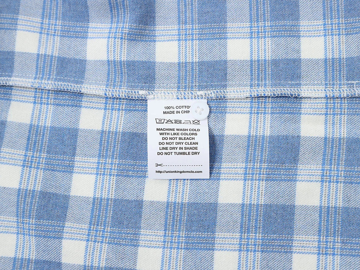BOXY CROPPED FIT PLAID FLANNEL SHIRT