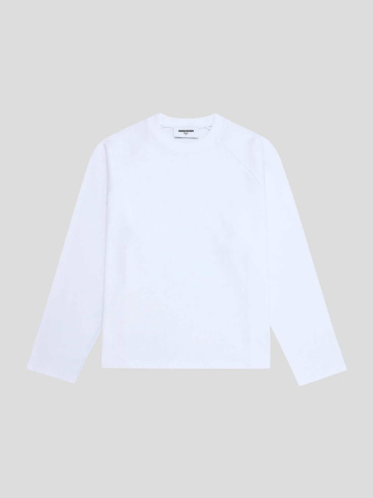 280 GSM RAW COTTON RALAN 'WHITE' LONG SLEEVE