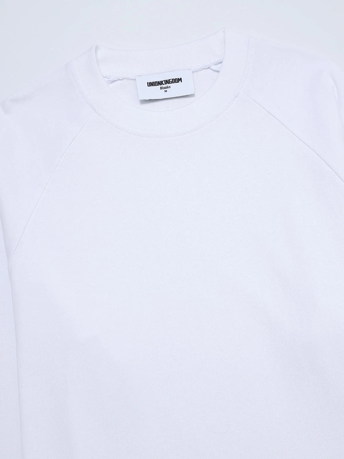 280 GSM RAW COTTON RALAN 'WHITE' LONG SLEEVE