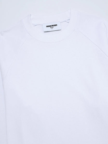 280 GSM RAW COTTON RALAN 'WHITE' LONG SLEEVE