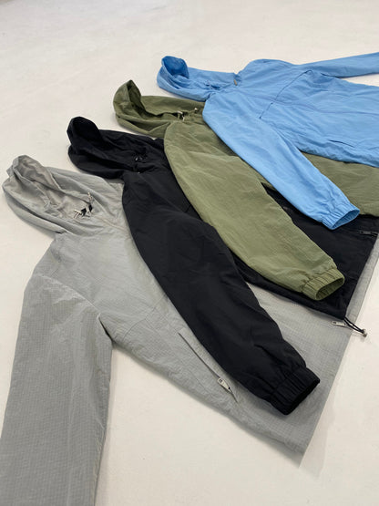 Capo Crinkle Lightweight Jacket - Black