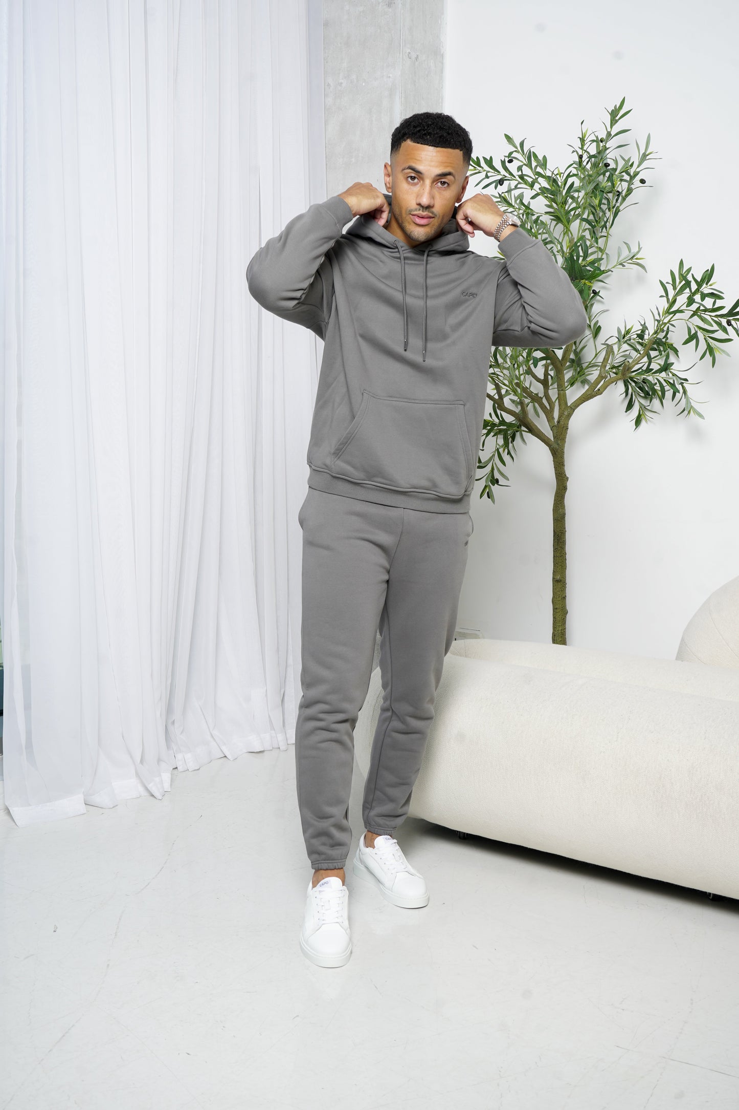 Capo Tracksuit Jogger - Charcoal