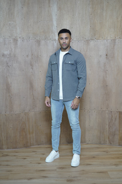 Capo Ollie Overshirt - Grey