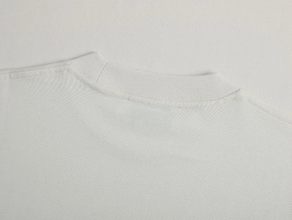 280 GSM LOOSE FIT 'SILVER WHITE' T-SHIRT